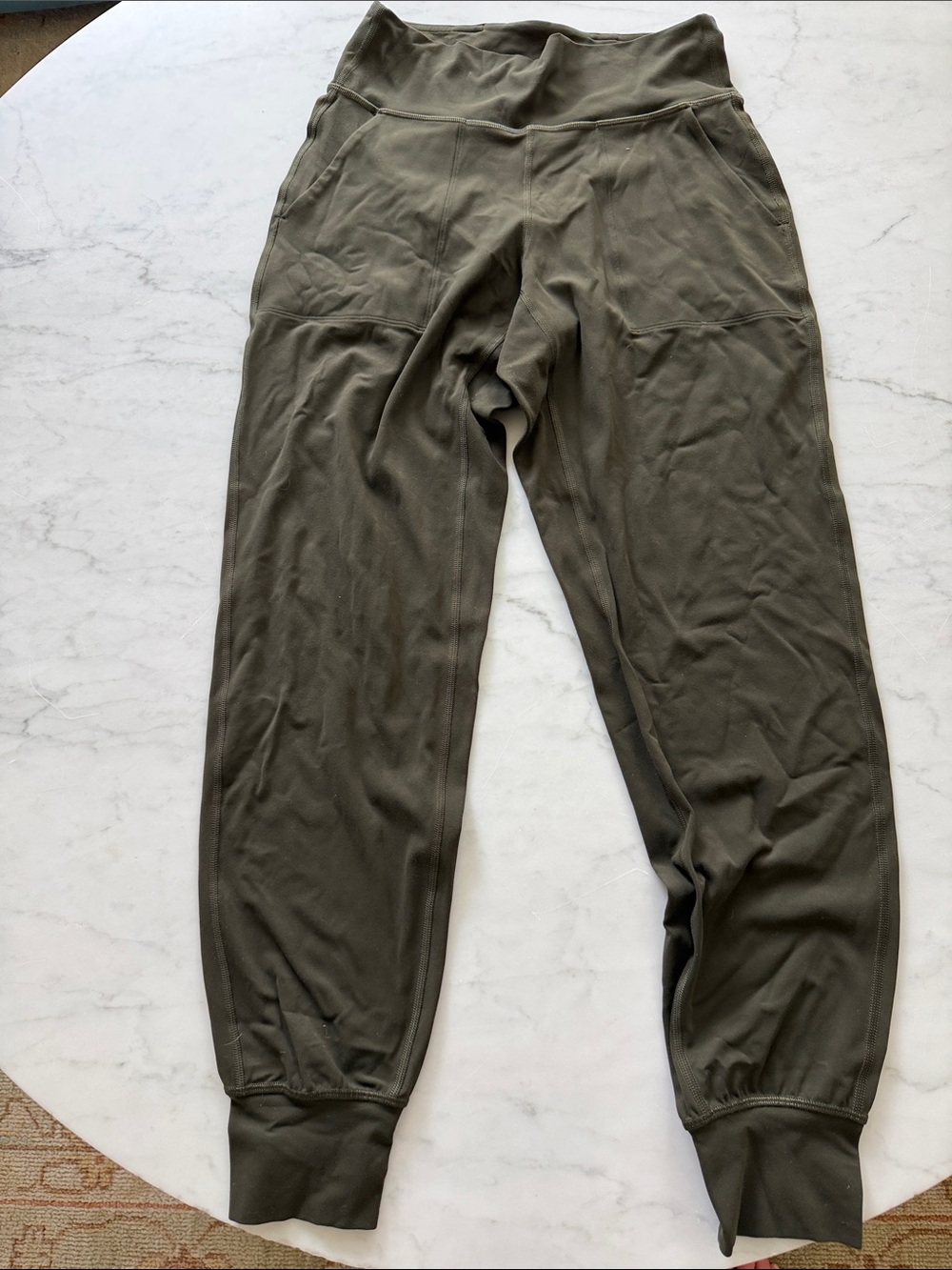 Lululemon Olive Green Jogger Pants size 6